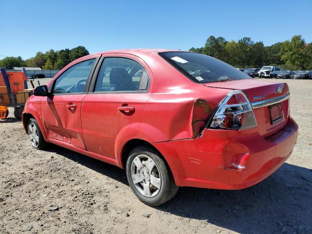 KL1TD56E49B386884 - 2009 CHEVROLET AVEO LS 红色 照片 3