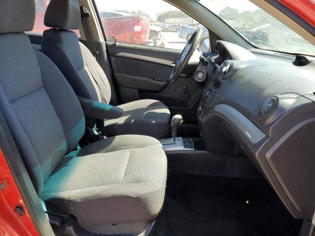 KL1TD56E49B386884 - 2009 CHEVROLET AVEO LS 红色 照片 5