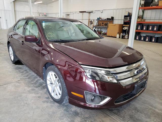 3FAHP0JA5CR371252 - 2012 FORD FUSION SEL BURGUNDY photo 1