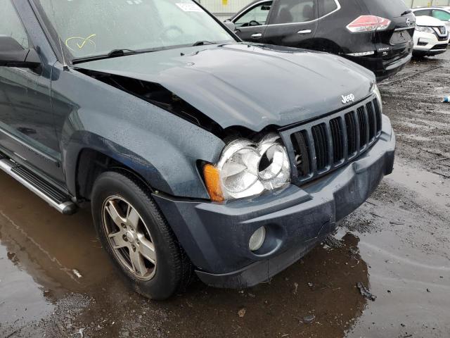 1J8GR48K47C688507 - 2007 JEEP GRAND CHER BLUE photo 9