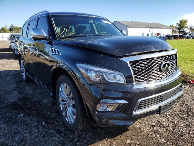 JN8AZ2NE6G9122012 - 2016 INFINITI QX80 BLACK photo 1