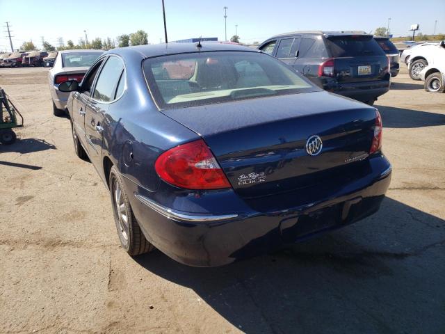 2G4WC582X91151641 - 2009 BUICK LACROSSE C BLUE photo 3