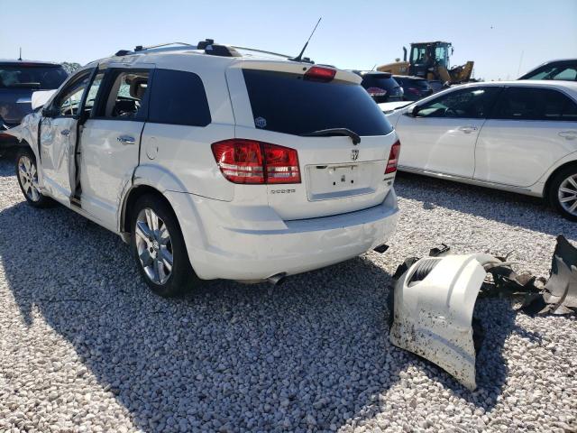 3D4PG9FVXAT233893 - 2010 DODGE JOURNEY R/ WHITE photo 3