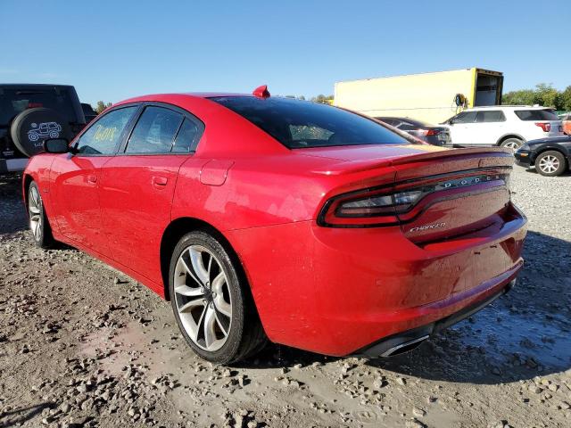 2C3CDXCT5FH765424 - 2015 DODGE CHARGER R/ RED photo 3