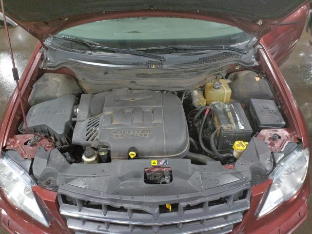 2A8GF78X57R207919 - 2007 CHRYSLER PACIFICA L MAROON photo 7
