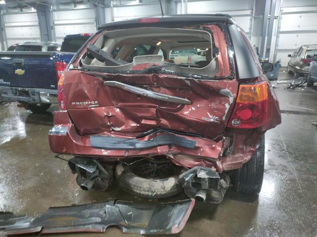 2A8GF78X57R207919 - 2007 CHRYSLER PACIFICA L MAROON photo 9