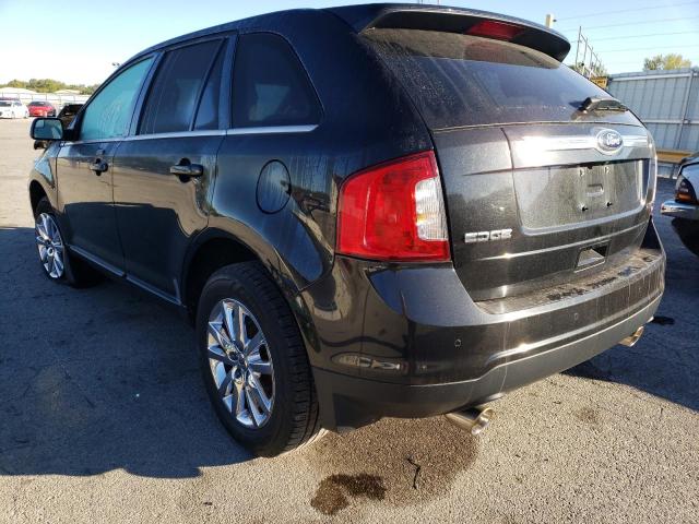 2FMDK4KC4DBC03158 - 2013 FORD EDGE LIMIT BLACK photo 3