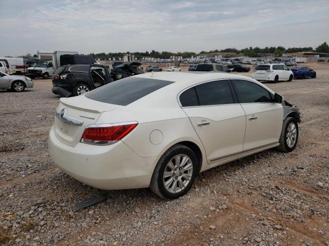 1G4GD5ER0CF372488 - 2012 BUICK LACROSSE P WHITE photo 4