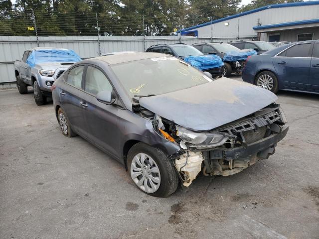 3KPC24A30KE062595 - 2019 HYUNDAI ACCENT SE GRAY photo 1