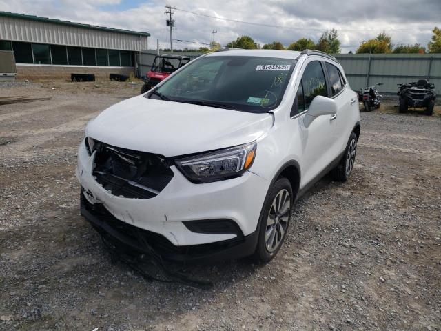 KL4CJESM9NB529508 - 2022 BUICK ENCORE PRE WHITE photo 2