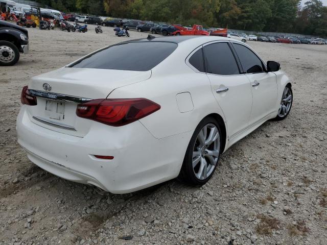 JN1BY1AR5CM392204 - 2012 INFINITI M37 X WHITE photo 4