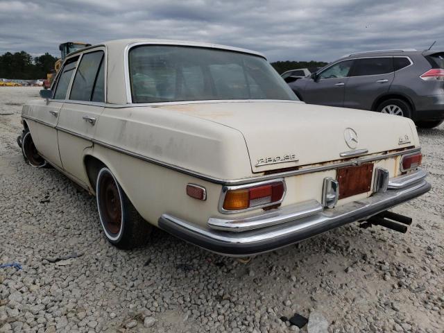 10806712020016 - 1972 MERCEDES-BENZ 280SE CREAM photo 3