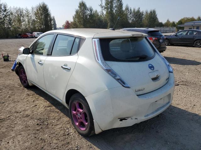 JN1AZ0CPXCT024623 - 2012 NISSAN LEAF SV WHITE photo 3