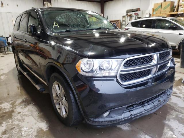 1D4RE2GG1BC616110 - 2011 DODGE DURANGO EX BLACK photo 1