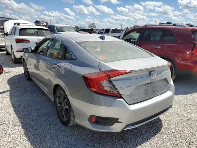 JHMFC1F77KX011596 - 2019 HONDA CIVIC EXL 银色 照片 3