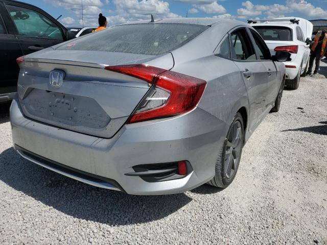 JHMFC1F77KX011596 - 2019 HONDA CIVIC EXL 银色 照片 4