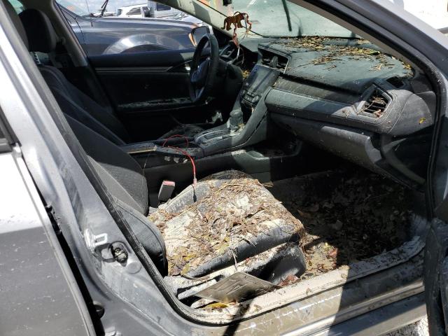 JHMFC1F77KX011596 - 2019 HONDA CIVIC EXL 银色 照片 5