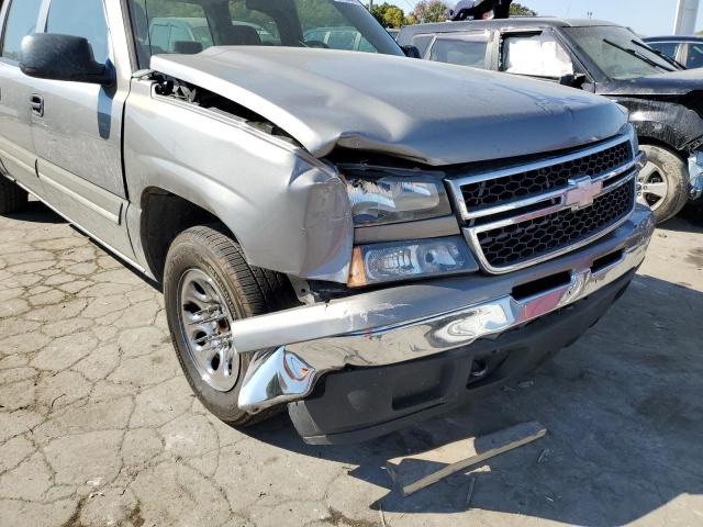 2GCEC13V771144749 - 2007 CHEVROLET SILVERADO SILVER photo 9