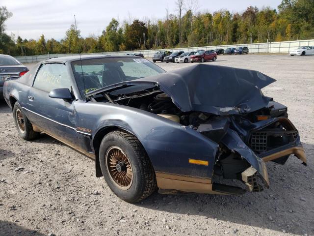 1G2AW87H8DN234588 - 1983 PONTIAC FIREBIRD T BLUE photo 1