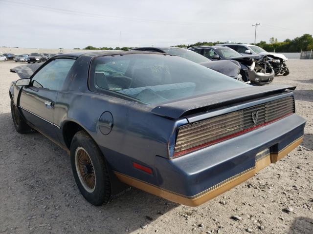 1G2AW87H8DN234588 - 1983 PONTIAC FIREBIRD T BLUE photo 3