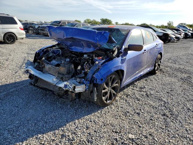 19XFC2F86LE030271 - 2020 HONDA CIVIC SPOR 蓝色 照片 2