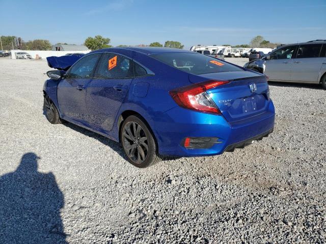 19XFC2F86LE030271 - 2020 HONDA CIVIC SPOR 蓝色 照片 3