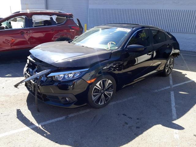 2HGFC1F7XHH659885 - 2017 HONDA CIVIC EXL 黑色 照片 2