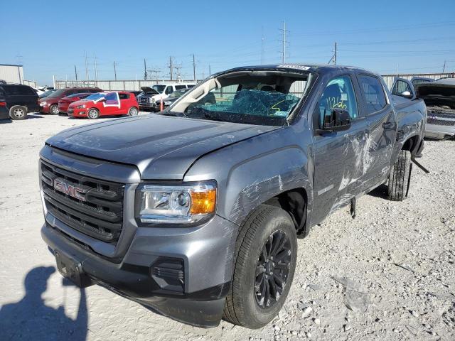 1GTG5BEA8M1163928 - 2021 GMC CANYON ELE GRAY photo 2