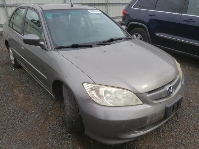 JHMES96665S012244 - 2005 HONDA CIVIC HYBR GRAY photo 1