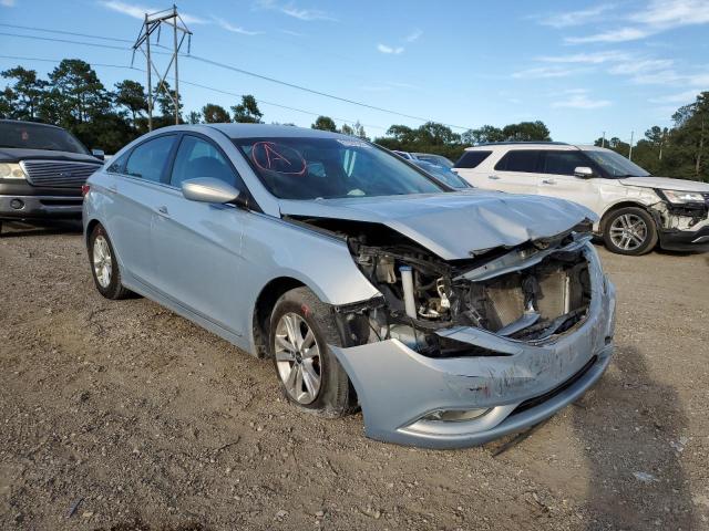 5NPEB4AC5DH740992 - 2013 HYUNDAI SONATA GLS BLUE photo 1