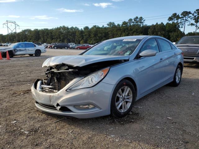 5NPEB4AC5DH740992 - 2013 HYUNDAI SONATA GLS BLUE photo 2