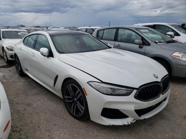 WBAGV4C00MCF65565 - 2021 BMW 840XI WHITE photo 1