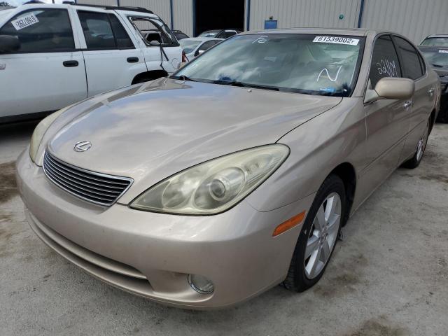 JTHBA30G265157978 - 2006 LEXUS ES 330 GOLD photo 2