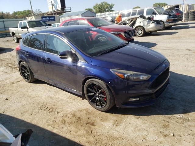 1FADP3L99GL262641 - 2016 FORD FOCUS ST BLUE photo 1