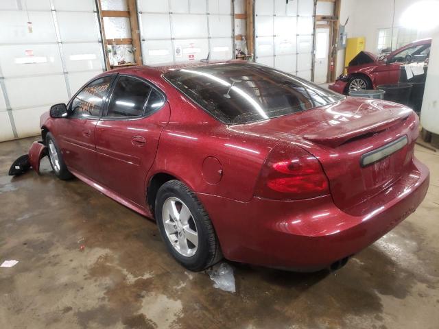 2G2WP582581127906 - 2008 PONTIAC GRAND PRIX ბურგუნდია ფოტო 3
