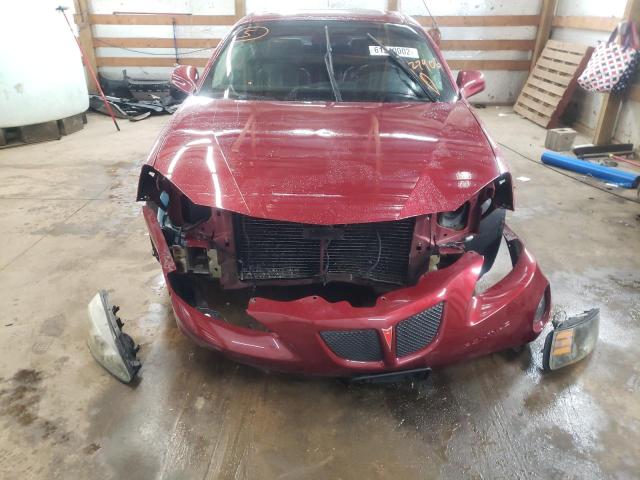 2G2WP582581127906 - 2008 PONTIAC GRAND PRIX ბურგუნდია ფოტო 9