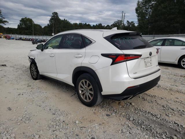 JTJYARBZ1K2154785 - 2019 LEXUS NX 300 BAS WHITE photo 3