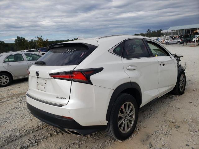 JTJYARBZ1K2154785 - 2019 LEXUS NX 300 BAS WHITE photo 4