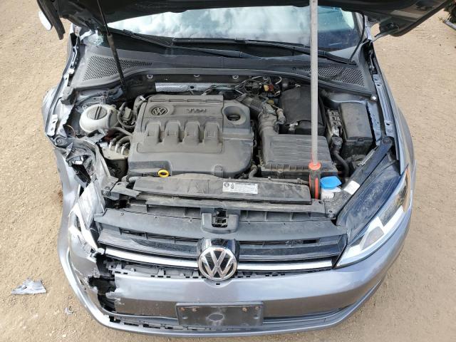 3VW2A7AU8FM047411 - 2015 VOLKSWAGEN GOLF TDI GRAY photo 7