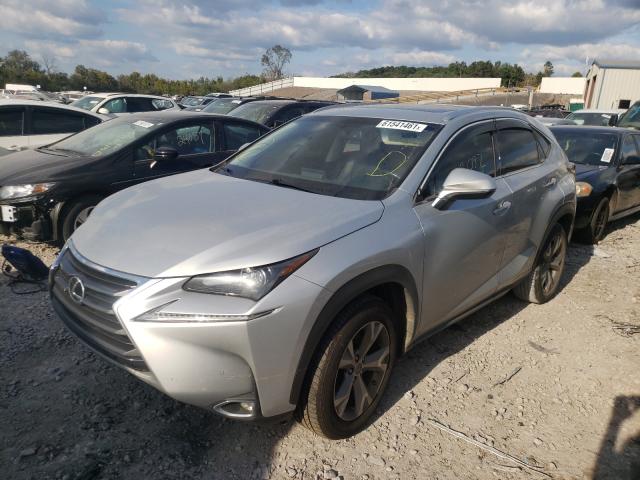 JTJYARBZ3H2082481 - 2017 LEXUS NX 200T BA SILVER photo 2