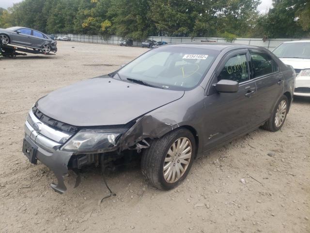 3FADP0L33AR269846 - 2010 FORD FUSION GRAY photo 2