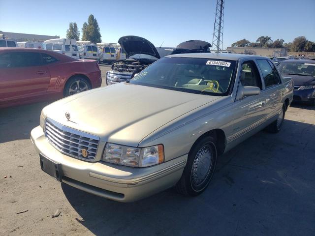 1G6KE52YXVU201305 - 1997 CADILLAC DEVILLE DE BEIGE photo 2