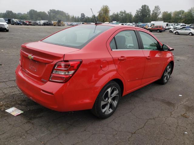 1G1JF5SB7J4136062 - 2018 CHEVROLET SONIC PREM RED photo 4