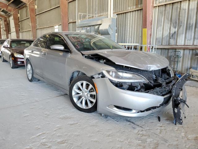 1C3CCCCB6FN629118 - 2015 CHRYSLER 200 GRAY photo 1