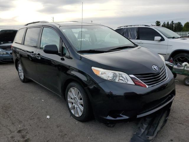 5TDJK3DC0DS070623 - 2013 TOYOTA SIENNA LE BLACK photo 1