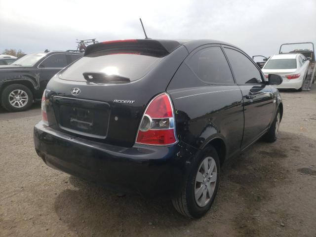 KMHCM3AC9AU174148 - 2010 HYUNDAI ACCENT BLU BLACK photo 4