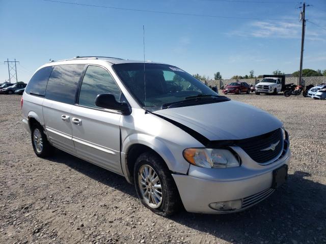 2C8GP64L93R209358 - 2003 CHRYSLER TOWN & CNT SILVER photo 1