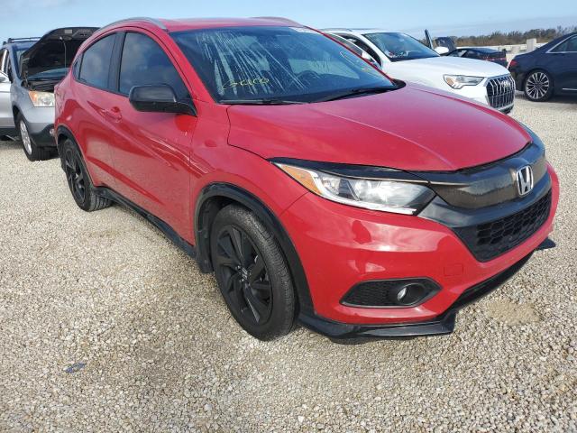 3CZRU5H12NM743666 - 2022 HONDA HR-V SPORT RED photo 1