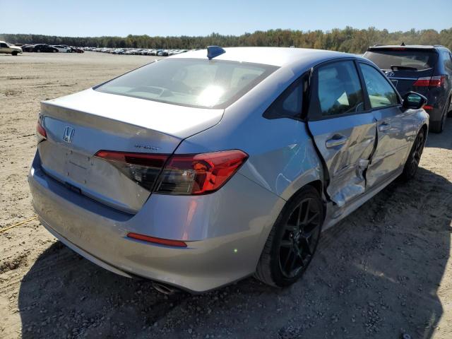 2HGFE2F51NH525552 - 2022 HONDA CIVIC SPOR SILVER photo 4