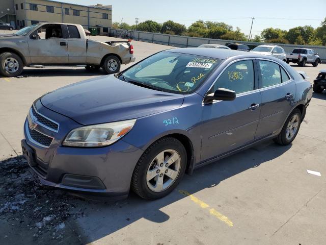 1G11B5SAXDF255476 - 2013 CHEVROLET MALIBU LS BLUE photo 2